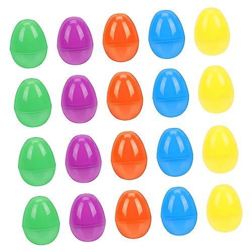 Sosoport 40 Stück Cartoon-Osterei- künstlich bunt Handwerk klein Große Eier Plastikeier befüllbar Eierspielzeug Spielzeugeier Kindereier Sosoport 40 Stück Cartoon-Osterei- künstlich bunt Handwerk klein Große Eier Plastikeier befüllbar Eierspielzeug Spielzeugeier Kindereier von Sosoport