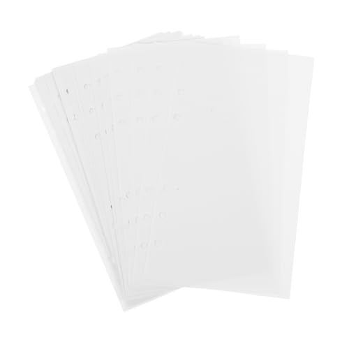 Sosoport 40Blätter Trennpapier für Aufkleber Doppelseitiges Sammelblatt für Washi Tape und Sticker Strapazierfähig und Praktisch für Scrapbooking und Kreative Projekte von Sosoport