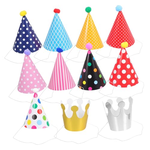 Sosoport 44 Stück Teiliges Kindergeburtstag Partyhüte Set mit Bunten und Kreativen Kronenhüten Leichte Papierhüte mit Verspieltem Punktemuster Foto Requisiten und Rollenspiel Zubehör für Sosoport 44 Stück Teiliges Kindergeburtstag Partyhüte Set mit Bunten und Kreativen Kronenhüten Leichte Papierhüte mit Verspieltem Punktemuster Foto Requisiten und Rollenspiel Zubehör für von Sosoport