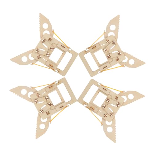 Sosoport 4stücke Teiliges DIY-holzbausatz-kit Mechanisches Stem-Puzzle Pädagogisches Bastelspielzeug Für Junge Mädchen Naturwissenschaftsspielzeug Für Jungen Und Mädchen von Sosoport