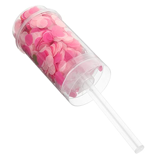 Sosoport 5 Stück Konfetti Party Shooter mit Bunte Konfetti für Hochzeiten Geburtstagsfeiern und Besondere Anlässe Tischdekoration für Unvergessliche von Sosoport