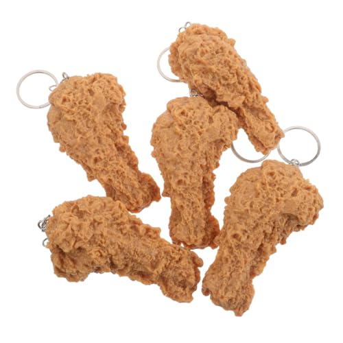 Sosoport 5 Stück Schlüsselanhänger Mit Gebratenem Huhn Gefälschte Lebensmittel Ornament Simulation Eines Hühnerbein Anhängers Süßer Tragbarer Schlüsselanhänger Mit Gefälschten Sosoport 5 Stück Schlüsselanhänger Mit Gebratenem Huhn Gefälschte Lebensmittel Ornament Simulation Eines Hühnerbein Anhängers Süßer Tragbarer Schlüsselanhänger Mit Gefälschten von Sosoport