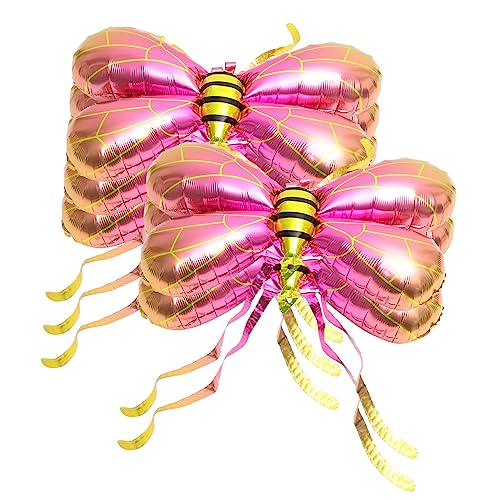 Sosoport 5 Stück Teiliges Aluminiumfolie Bienenflügel Luftballons Große Dekorative Party Deko Vielseitige Geburtstags und Rollenspiel Requisiten Geeignet für Innen und Außenbereiche Sosoport 5 Stück Teiliges Aluminiumfolie Bienenflügel Luftballons Große Dekorative Party Deko Vielseitige Geburtstags und Rollenspiel Requisiten Geeignet für Innen und Außenbereiche von Sosoport