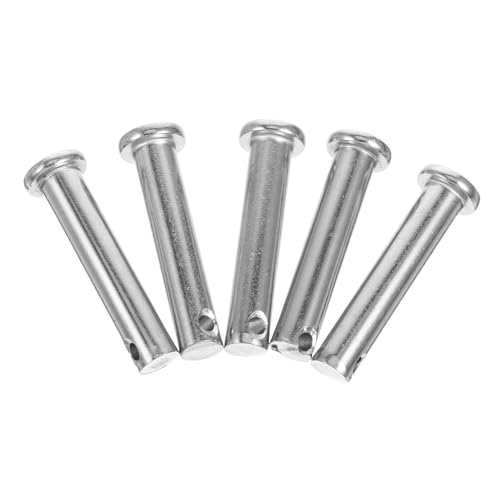 Sosoport 5 Stück Teiliges Edelstahl Flachkopf pin Vielseitiger Sicherungsstift mit Rostfrei als Gerüstzubehör und Sicherungsstift für Vielfältige Anwendungen Sosoport 5 Stück Teiliges Edelstahl Flachkopf pin Vielseitiger Sicherungsstift mit Rostfrei als Gerüstzubehör und Sicherungsstift für Vielfältige Anwendungen von Sosoport