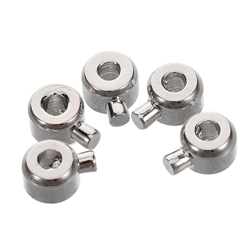 Sosoport 5 Stück Teiliges Spacer Beads aus Kupfer Langlebige Positionierungsperlen für Schmuckherstellung Leicht zu Reinigen und Kompakt für Diy Armbänder und Bastelprojekte Sosoport 5 Stück Teiliges Spacer Beads aus Kupfer Langlebige Positionierungsperlen für Schmuckherstellung Leicht zu Reinigen und Kompakt für Diy Armbänder und Bastelprojekte von Sosoport