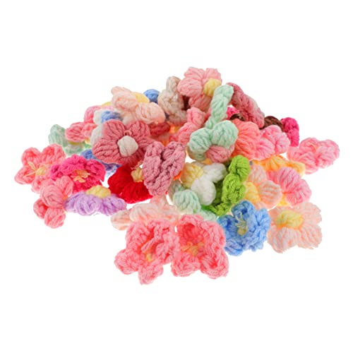 Sosoport 50 Stück Häkelblumen Patches DIY Blumen Dekoration für Kleidung Hüte und Haarschmuck Handgefertigte Wollblumen für Kreative Bastelprojekte Zufällige Farben Zufällige Farbe Sosoport 50 Stück Häkelblumen Patches DIY Blumen Dekoration für Kleidung Hüte und Haarschmuck Handgefertigte Wollblumen für Kreative Bastelprojekte Zufällige Farben Zufällige Farbe von Sosoport