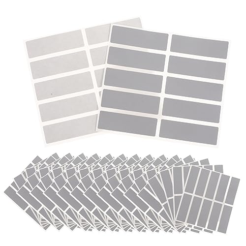 Sosoport 50Blätter Scratch Off Aufkleber Runde Etiketten für DIY Spiele und Kreative Projekte Selbstklebend für Familie Vielseitig Einsetzbar von Sosoport