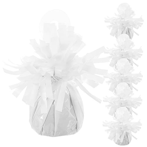 Sosoport 6 Stück Ballongewichte für Hochzeiten und Partys Wiederverwendbare Beschwerer für Helium und Latexballons für Tischdekoration und Feierlichkeiten Sosoport 6 Stück Ballongewichte für Hochzeiten und Partys Wiederverwendbare Beschwerer für Helium und Latexballons für Tischdekoration und Feierlichkeiten von Sosoport