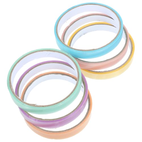 Sosoport 6 Stück Dekompressions Klebebänder für Sensory Toys Klebebänder für Diy Bastelarbeiten Fördert Hand Augen Koordination Stressabbau für Freunde und Familie Sosoport 6 Stück Dekompressions Klebebänder für Sensory Toys Klebebänder für Diy Bastelarbeiten Fördert Hand Augen Koordination Stressabbau für Freunde und Familie von Sosoport