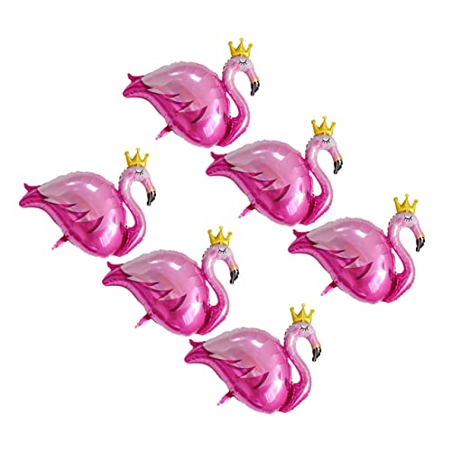 Sosoport 6 Stück Flamingo-ballon Riesige Flamingoballons Für Luau-partyballons Flamingo -ballon Luau-ballons Flamingo-party Tropisch Flamingo-heliumballons Feier Ballon Rosa Aluminiumfolie Sosoport 6 Stück Flamingo-ballon Riesige Flamingoballons Für Luau-partyballons Flamingo -ballon Luau-ballons Flamingo-party Tropisch Flamingo-heliumballons Feier Ballon Rosa Aluminiumfolie von Sosoport