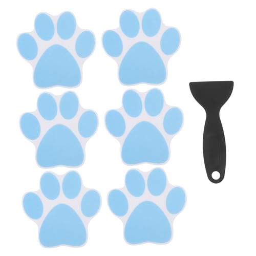 Sosoport 6 Stück Rutschfeste Aufkleber Hundepfoten Design Selbstklebende Antirutsch Sticker für Badewanne Badezimmerboden Sicher Sosoport 6 Stück Rutschfeste Aufkleber Hundepfoten Design Selbstklebende Antirutsch Sticker für Badewanne Badezimmerboden Sicher von Sosoport