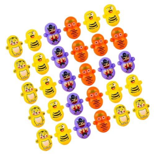 Sosoport 60 Stück Becher Becherspielzeug Für Tumbler- Desktop-tumbler-dekoration Mini-becherspielzeug Tumbler Wackelndes Goodie-bag-füller Plastik von Sosoport