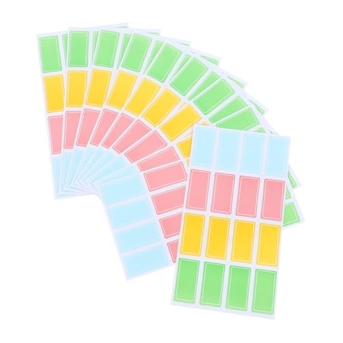 Sosoport 70 Blatt Selbstklebende Blanko Etiketten und Nummernaufkleber für Büro Küche Zuhause Wasserfest Praktisch Vielseitig Einsetzbar Sosoport 70 Blatt Selbstklebende Blanko Etiketten und Nummernaufkleber für Büro Küche Zuhause Wasserfest Praktisch Vielseitig Einsetzbar von Sosoport