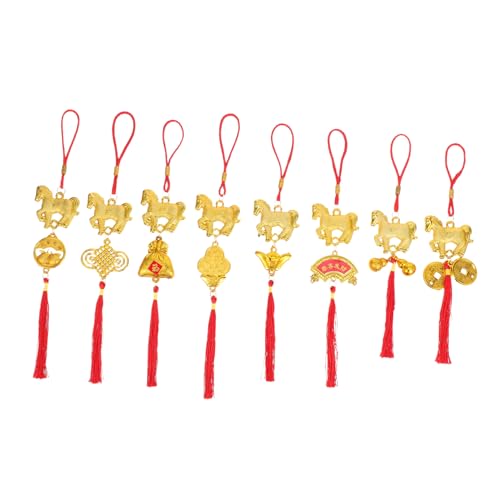 Sosoport 8 Stück Chinesische Frühlingsfest Ornamente Leichte und Außendekoration für Fröhliche Feiern und Hauswarmungen Sosoport 8 Stück Chinesische Frühlingsfest Ornamente Leichte und Außendekoration für Fröhliche Feiern und Hauswarmungen von Sosoport