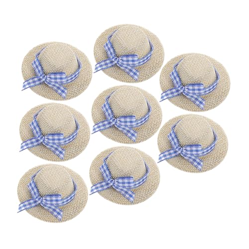 Sosoport 8 Stück Kleiner Puppenhüte Dekohüte für Puppen Miniatur Strohhüte mit Schleife Puppenzubehör für Selbstgemacht Hausdekoration Vielseitige Zylinderhüte Sosoport 8 Stück Kleiner Puppenhüte Dekohüte für Puppen Miniatur Strohhüte mit Schleife Puppenzubehör für Selbstgemacht Hausdekoration Vielseitige Zylinderhüte von Sosoport