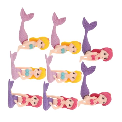 Sosoport 8 Stück Teiliges Meerjungfrau Dekorationsset Meerjungfrau Figuren für Aquarien und Torten Unterwasser Dekoration für Partys und Spezielle Anlässe für Kuchen und Bastelprojekte Sosoport 8 Stück Teiliges Meerjungfrau Dekorationsset Meerjungfrau Figuren für Aquarien und Torten Unterwasser Dekoration für Partys und Spezielle Anlässe für Kuchen und Bastelprojekte von Sosoport