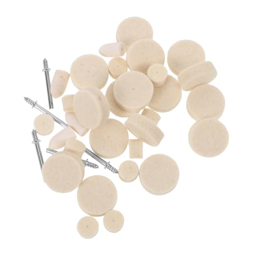 Sosoport 88 Stück Teiliges Woll-polierscheiben-set mit Filz-pads Polieraufsätzen für Bohrmaschine Schnelles Schleifen und Polieren von Metall Holz Kunststoff Schmuck und Einsetzbar Sosoport 88 Stück Teiliges Woll-polierscheiben-set mit Filz-pads Polieraufsätzen für Bohrmaschine Schnelles Schleifen und Polieren von Metall Holz Kunststoff Schmuck und Einsetzbar von Sosoport