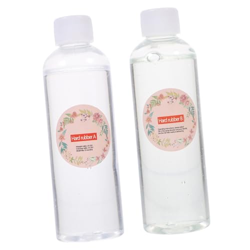 Sosoport Ab Epoxidharz Hochfeste Kristallklare Zwei Komponenten Kleber Für DIY Schmuck Basteln Vergilbungsfrei Flasche von Sosoport