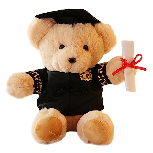 Sosoport Arzt Hut Puppe Abschlussbärenfigur Plüschtier Stofftierbär ausgestopfter Bär Stofftier Bär Kuscheltier Arzt Stofftier Abschlussspielzeug doktor bär stofftier Plüschstoffe Khaki Sosoport Arzt Hut Puppe Abschlussbärenfigur Plüschtier Stofftierbär ausgestopfter Bär Stofftier Bär Kuscheltier Arzt Stofftier Abschlussspielzeug doktor bär stofftier Plüschstoffe Khaki von Sosoport