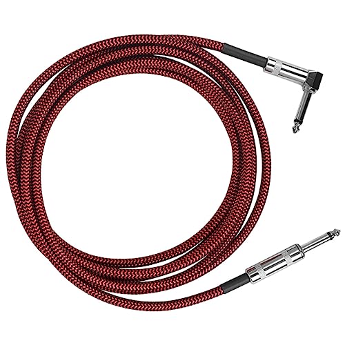 Sosoport Audio Verbindungskabel Gitarren Patchkabel Für Gitarre Geflochten Für Effektpedale Und Gitarrenzubehör von Sosoport