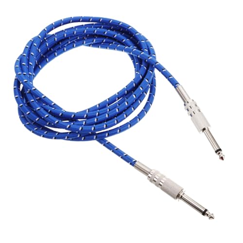 Sosoport Audiokabel für E-Gitarre Lautsprecherkabel gitarre Instrumentenkabel Gitarrenkabel Musikkabel Stereo -Audiokabel audio gitarre kabel Gitarren-Stereokabel Basskabel Kupfer Blau Sosoport Audiokabel für E-Gitarre Lautsprecherkabel gitarre Instrumentenkabel Gitarrenkabel Musikkabel Stereo -Audiokabel audio gitarre kabel Gitarren-Stereokabel Basskabel Kupfer Blau von Sosoport