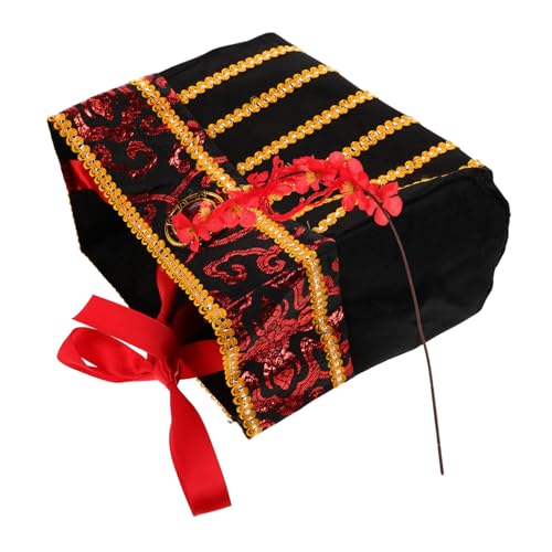 Sosoport Chinesischer Stil Partyhut für Erwachsene Traditioneller Cosplay Hut für Festivals und Bühnenauftritte Lustiges Accessoire im Antiken Gelehrten Stil Vielseitig Einsetzbar Party von Sosoport