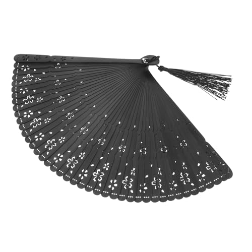 Sosoport Chinesischer faltfächer mit Quaste Eleganter Handfächer für Damen Faltbarer Klappfächer für Hochzeit Tanz und Sommerkühlung Dekorativer Vintage stil Vielseitig als und Sosoport Chinesischer faltfächer mit Quaste Eleganter Handfächer für Damen Faltbarer Klappfächer für Hochzeit Tanz und Sommerkühlung Dekorativer Vintage stil Vielseitig als und von Sosoport