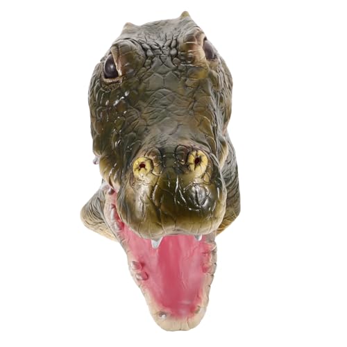 Sosoport Crocodile Head Mask für Halloween und Kostümpartys Realistische Maske für Männer Cosplay Zubehör Vielseitig Einsetzbar für Feiern und Besondere Anlässe Sosoport Crocodile Head Mask für Halloween und Kostümpartys Realistische Maske für Männer Cosplay Zubehör Vielseitig Einsetzbar für Feiern und Besondere Anlässe von Sosoport
