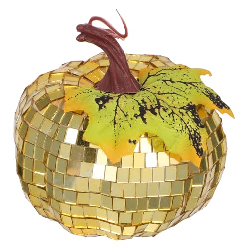 Sosoport Discokugel-kürbis- : Reflektierender Spiegel, Künstliches Gemüse, 70er-Jahre-Party-Dekoration Für Hochzeitstisch-mittelstück, Halloween, Thanksgiving, Bauernhaus-Ernte- Sosoport Discokugel-kürbis- : Reflektierender Spiegel, Künstliches Gemüse, 70er-Jahre-Party-Dekoration Für Hochzeitstisch-mittelstück, Halloween, Thanksgiving, Bauernhaus-Ernte- von Sosoport