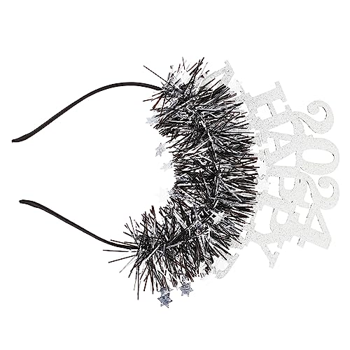 Sosoport Glitzerndes Haarband Neujahrsparty Kopfschmuck Unisex Festival Stirnband Kreatives Design für Weihnachten Silbern Wiederverwendbar Sosoport Glitzerndes Haarband Neujahrsparty Kopfschmuck Unisex Festival Stirnband Kreatives Design für Weihnachten Silbern Wiederverwendbar von Sosoport
