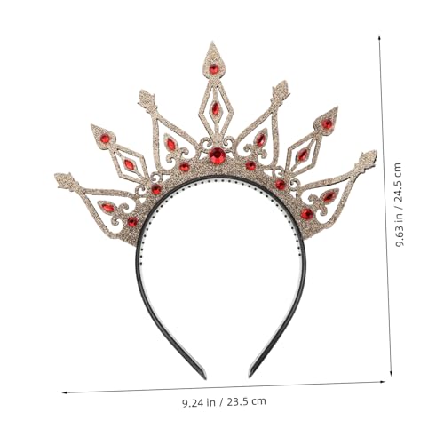 Sosoport Goldenes Stirnband Damen Vielseitiger Haarschmuck für Geburtstag Hochzeit Party und Prinzessin Tiara Haarband für Frauen und Mädchen Einfach zu und Stilvoll Sosoport Goldenes Stirnband Damen Vielseitiger Haarschmuck für Geburtstag Hochzeit Party und Prinzessin Tiara Haarband für Frauen und Mädchen Einfach zu und Stilvoll von Sosoport