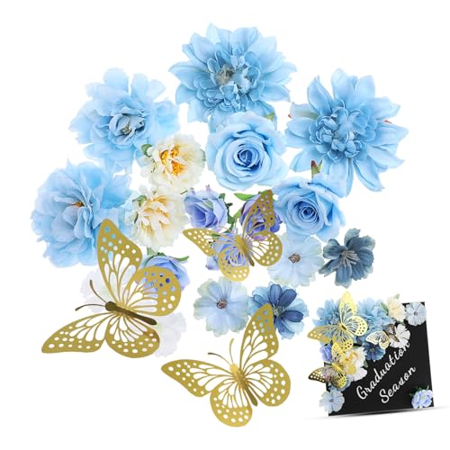Sosoport Graduation Cap Dekorationsset PVC DIY Abschlusskappen Zubehör mit Einzigartigen Designs für Abschlussfeiern und Kreative Bastelideen von Sosoport