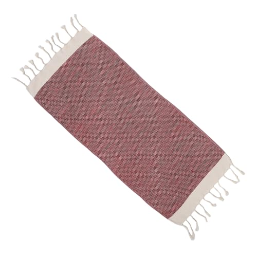 Sosoport Großes Baumwoll Tischläufer mit Fransen und Saugfähig Stilvolles Vintage Design Vielseitig als Küchentuch und Wiederverwendbares Handtuch für Haushalt und Essbereich Sosoport Großes Baumwoll Tischläufer mit Fransen und Saugfähig Stilvolles Vintage Design Vielseitig als Küchentuch und Wiederverwendbares Handtuch für Haushalt und Essbereich von Sosoport