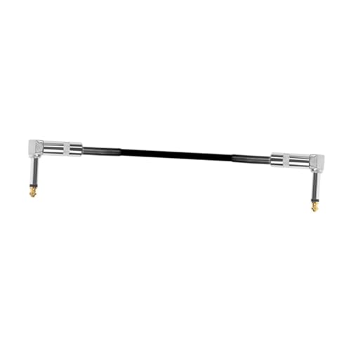 Sosoport Guitar Patchkabel Abgewinkeltes Instrumentenkabel für Effektpedale Kompakt und Tragbar für Gitarristen Langlebige Verbindung für Vielseitige Musikgeräte Sosoport Guitar Patchkabel Abgewinkeltes Instrumentenkabel für Effektpedale Kompakt und Tragbar für Gitarristen Langlebige Verbindung für Vielseitige Musikgeräte von Sosoport