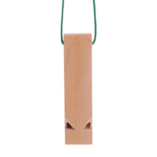 Sosoport Holzpfeife Für Junge Mädchen DIY Zugpfeife Musikinstrument Aus Naturholz Pfeife Für Kinderparty von Sosoport