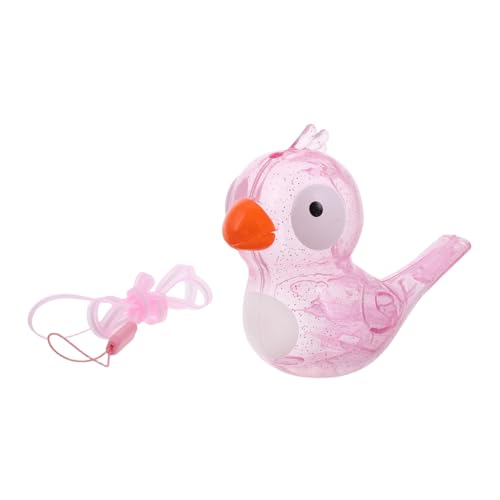 Sosoport Kinderpfeife Spielzeugpfeifen Pfeifen Für Wasservogelpfeifenspielzeug Vogelpfeife Vogelwasserpfeife Für Plastik Rosa von Sosoport