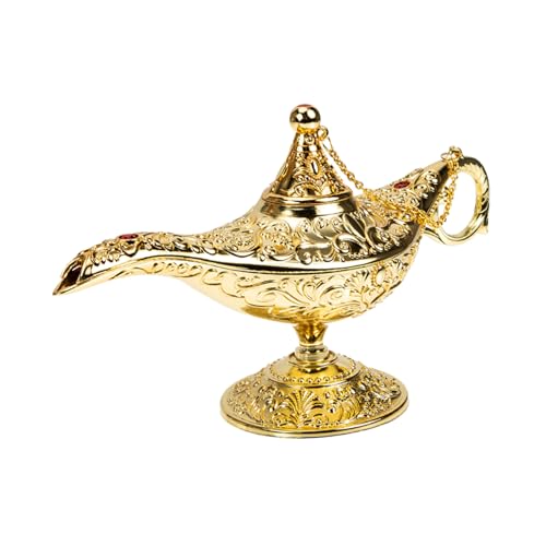 Sosoport Kreative Zauberlampen Wunderlampe aus Hochwertigem Zinklegierung Metall Filigrane Tischdekoration als Kleines Wohnaccessoire und Originelles für Geburtstag und Silvester Sosoport Kreative Zauberlampen Wunderlampe aus Hochwertigem Zinklegierung Metall Filigrane Tischdekoration als Kleines Wohnaccessoire und Originelles für Geburtstag und Silvester von Sosoport