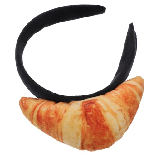 Sosoport Kreatives Croissant Haarband Simuliertes Lebensmittel Stirnband für Partys Fotorequisiten und Cosplay Lustiges Kopfaccessoire für Besondere Anlässe Sosoport Kreatives Croissant Haarband Simuliertes Lebensmittel Stirnband für Partys Fotorequisiten und Cosplay Lustiges Kopfaccessoire für Besondere Anlässe von Sosoport