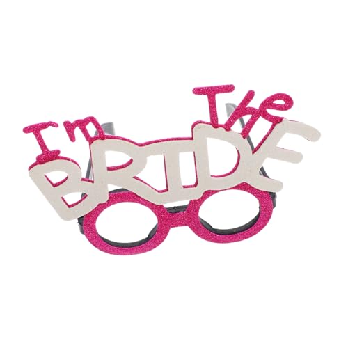 Sosoport Lustige Brautbrille mit Festlichen Elementen Einzigartiges Party accessoire Leichte Hochzeit Eyewear für Bachelorette Foto Requisiten Stilvolles Design für Hochzeitsfeier und Ball Sosoport Lustige Brautbrille mit Festlichen Elementen Einzigartiges Party accessoire Leichte Hochzeit Eyewear für Bachelorette Foto Requisiten Stilvolles Design für Hochzeitsfeier und Ball von Sosoport