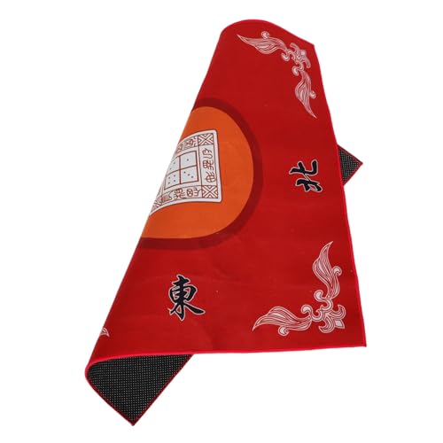 Sosoport Mahjong-Tischdecke Karte Tischmatte Stofftisch verdickte Matte Mahjong- und Kartentisch-Abdeckung Paigow-Mattenbezug Tischdecke für Kartenspiele Spieltischmatte Spielmatte rot Sosoport Mahjong-Tischdecke Karte Tischmatte Stofftisch verdickte Matte Mahjong- und Kartentisch-Abdeckung Paigow-Mattenbezug Tischdecke für Kartenspiele Spieltischmatte Spielmatte rot von Sosoport