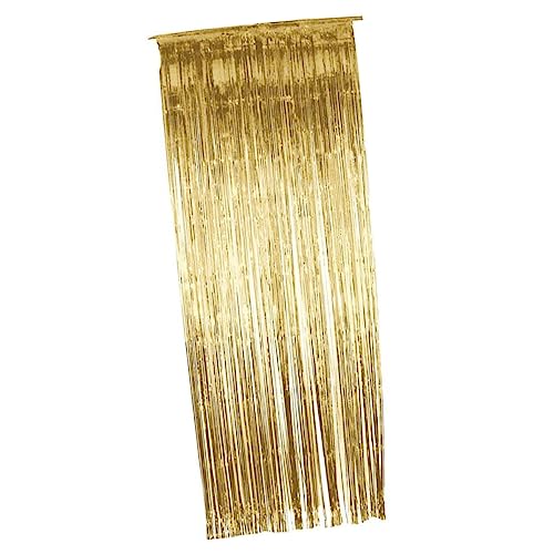 Sosoport Metallic Foil Fransen Vorhang Gold Dekorative Vorhänge für Partys Hochzeiten Geburtstagsfeiern und Hochwertige Verarbeitung für Langanhaltende Nutzung Sosoport Metallic Foil Fransen Vorhang Gold Dekorative Vorhänge für Partys Hochzeiten Geburtstagsfeiern und Hochwertige Verarbeitung für Langanhaltende Nutzung von Sosoport