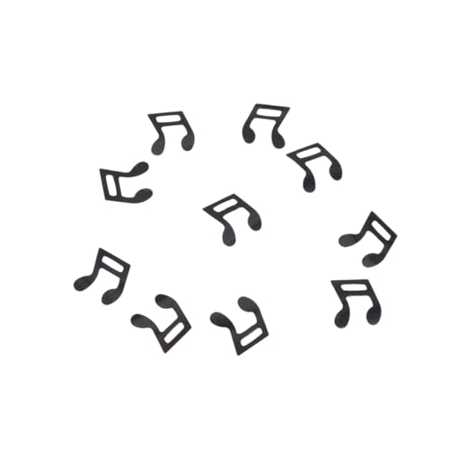 Sosoport Musiknoten Konfetti Partydeko Schwarz Tischkonfetti für Musikparty Hochzeit Geburtstag Babyparty Musikalische Deko Romantische Vielseitig Einsetzbar von Sosoport