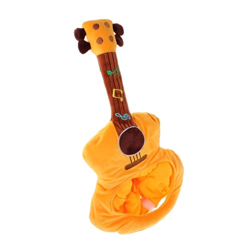 Sosoport Plüsch Gitarre Kopfbedeckung Cartoon Kostüm Party Foto Requisit Leicht Kreativ Bühnenauftritt Zubehör Sosoport Plüsch Gitarre Kopfbedeckung Cartoon Kostüm Party Foto Requisit Leicht Kreativ Bühnenauftritt Zubehör von Sosoport