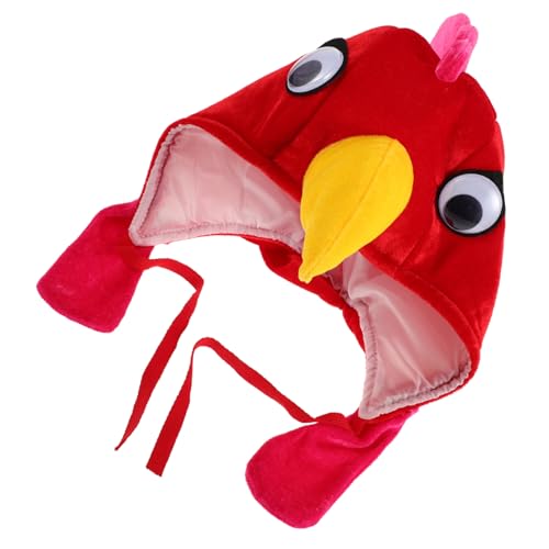 Sosoport Plüsch Hühnerhut und Bequem Lustiges Tierkostüm Cosplay Accessoire für Geburtstagsfeiern und Osterveranstaltungen Niedlicher Hühnermütze für Party und Verkleidung Sosoport Plüsch Hühnerhut und Bequem Lustiges Tierkostüm Cosplay Accessoire für Geburtstagsfeiern und Osterveranstaltungen Niedlicher Hühnermütze für Party und Verkleidung von Sosoport