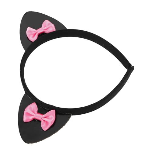 Sosoport Plüsch Katzenohren Haarreif mit Schleife Weiches Stoff Stirnband Niedliches Tier Design Bequemes Party Accessoire für Frauen und Mädchen für Cosplay Karneval und Themenpartys Sosoport Plüsch Katzenohren Haarreif mit Schleife Weiches Stoff Stirnband Niedliches Tier Design Bequemes Party Accessoire für Frauen und Mädchen für Cosplay Karneval und Themenpartys von Sosoport