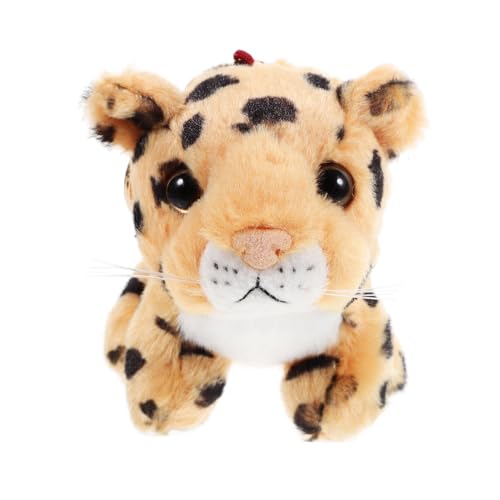 Sosoport Plüsch Leopard Schlüsselanhänger Kleine Tasche Anhänger Niedliches Kuscheltier Ornament Leicht Tragbar Dekorativer Beutelanhänger für Mädchen Sosoport Plüsch Leopard Schlüsselanhänger Kleine Tasche Anhänger Niedliches Kuscheltier Ornament Leicht Tragbar Dekorativer Beutelanhänger für Mädchen von Sosoport
