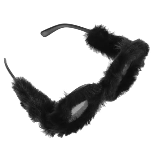 Sosoport Plüsch-sonnenbrille Funky Erwachsene Plüsch-festivalbrille Überdimensioniert Damen Sonnenbrille Polarisiert Verrückt Gespiegelt Gläser Geformt Uv Abs Punk Black Stk Sosoport Plüsch-sonnenbrille Funky Erwachsene Plüsch-festivalbrille Überdimensioniert Damen Sonnenbrille Polarisiert Verrückt Gespiegelt Gläser Geformt Uv Abs Punk Black Stk von Sosoport