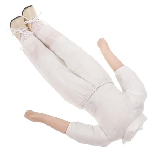 Sosoport Puppenspielzeugkörper 22cm Selbstgemacht Puppenzubehör Keramik Puppenteile für Kinder Handgefertigter Puppenkörper Fördert Eltern Kind Interaktion von Sosoport