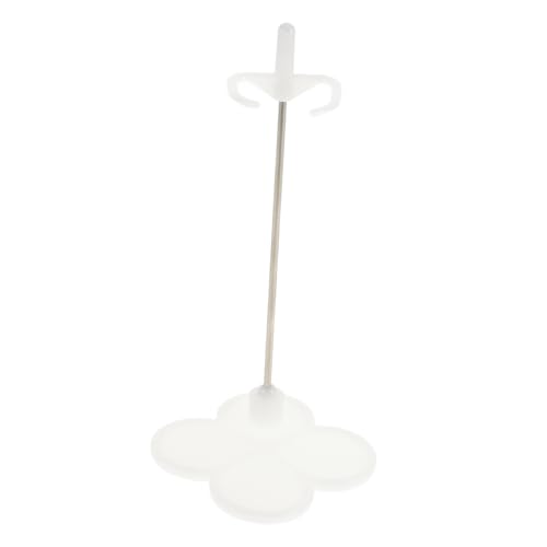 Sosoport Puppenständer für Sammlungen Verstellbarer Doll Support Stand Eleganter Puppenhalter für Figuren Stabil und Leicht für Dekoration und Aufbewahrung Weißer Sockel von Sosoport