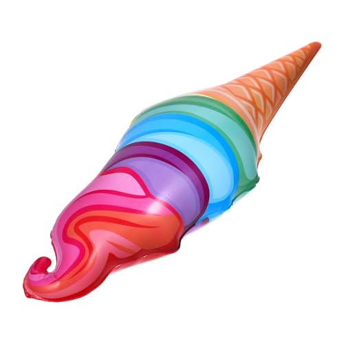 Sosoport Rainbow Farbiger Eiscreme Aufblasbarer Eiscreme Party Requisiten für Geburtstagsfeiern und Dessert Themen Events Sosoport Rainbow Farbiger Eiscreme Aufblasbarer Eiscreme Party Requisiten für Geburtstagsfeiern und Dessert Themen Events von Sosoport
